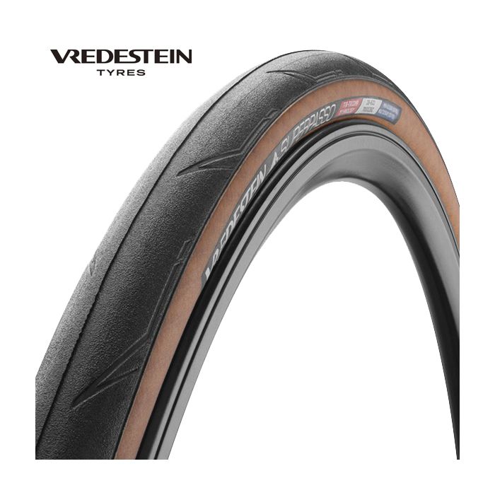 Vredestein buitenband Superpasso 700 x 28C zwart transparant