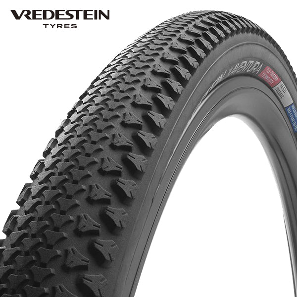 Vredestein - aventura tlr 700x38c zwart