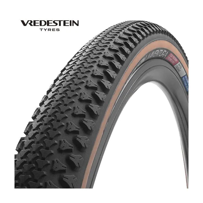 Vredestein buitenband aventura 50-584 27.5 27.5x2.00 tlr vouw zwart transparant