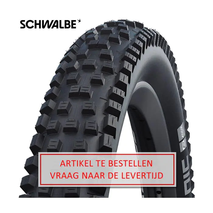 Vouwband Schwalbe Nobby Nic DD RaceGuard 27.5 x 2.80 70-584 mm - zwart