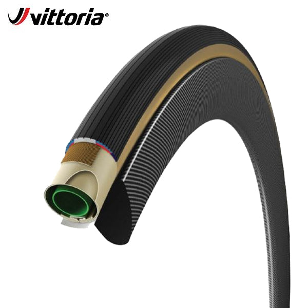 Vittoria tube 25-622 corsa met grafeen g+ zwart-transparant