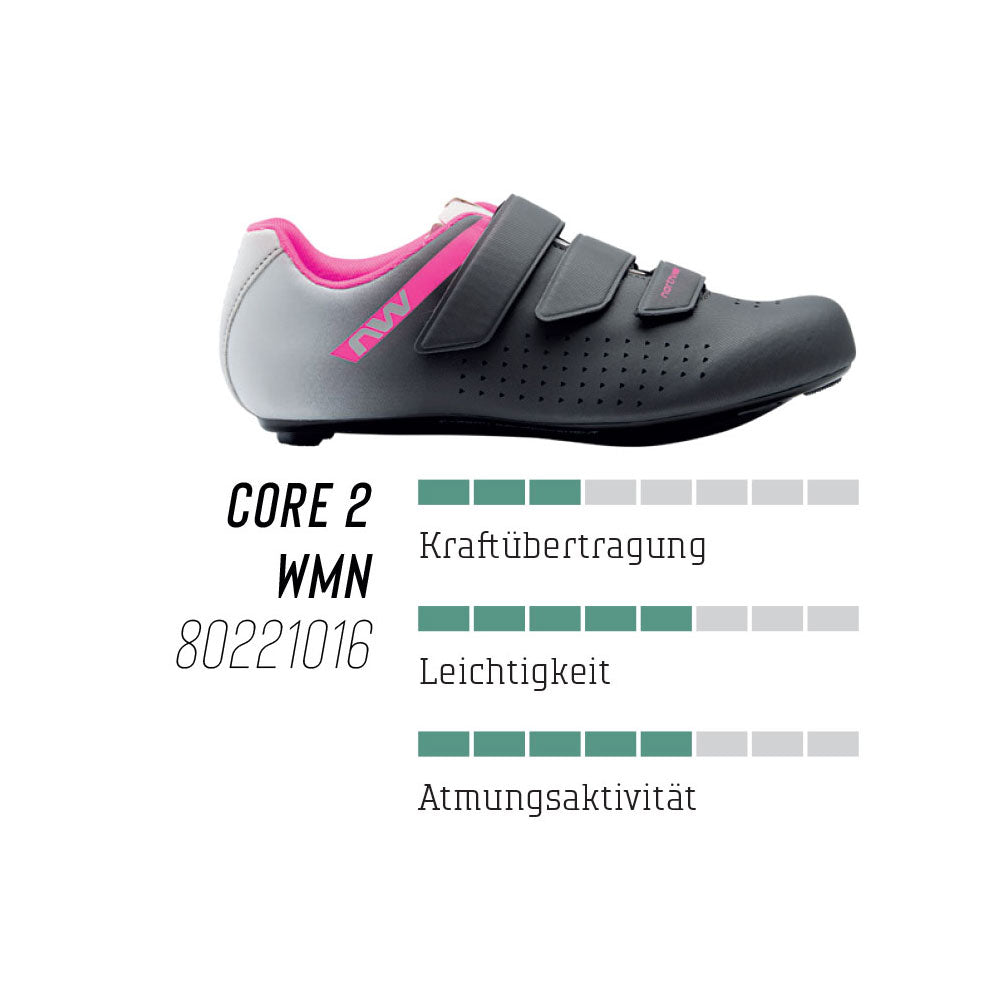 Northwave core 2 - women's road bike shoes | 43