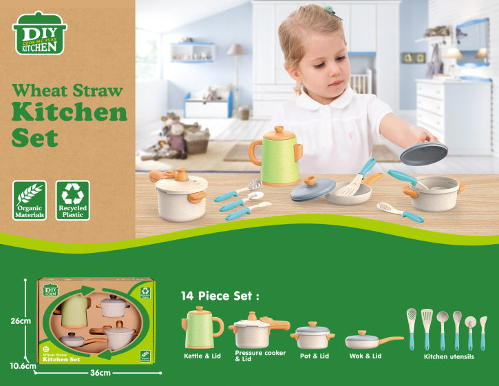 Kitchen toys kookgerei keukenaccessoires speelset gerecycled