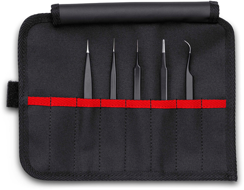 Knipex esd universele pincetten-set | esd | 5-delig - 92 00 01 esd