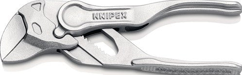 Knipex sleuteltang | lengte 100 mm spanwijdte 21 mm | verchroomd bedrukt ruw oppervlak | 1 stuk - 86 04 100 - 86 04 100