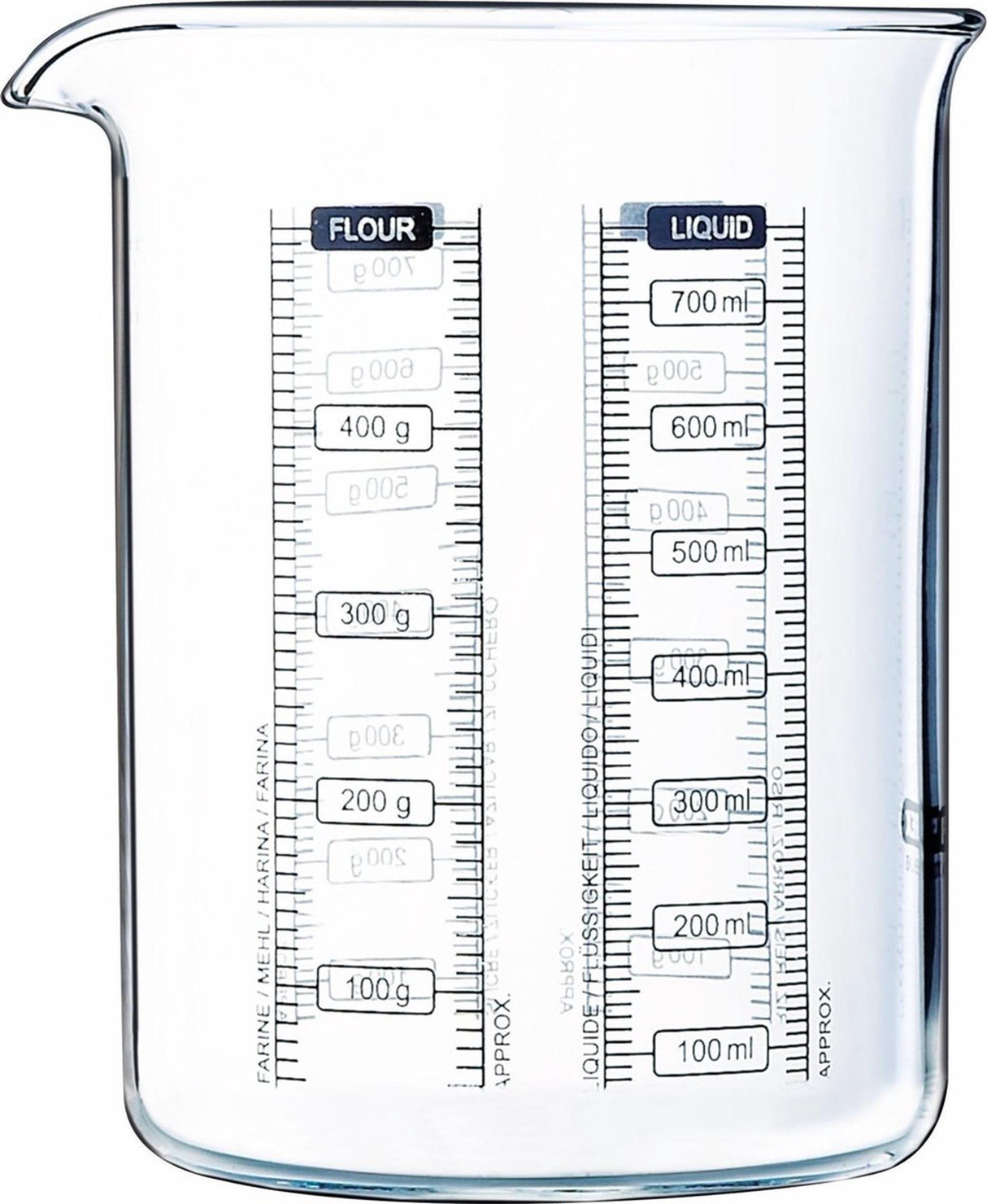 Pyrex prep store classic maatglas – 750 ml – glas