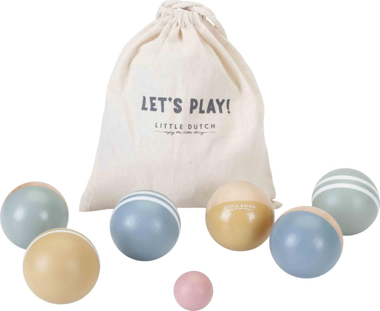 Little dutch tiamo jeu de boules spel fsc hout