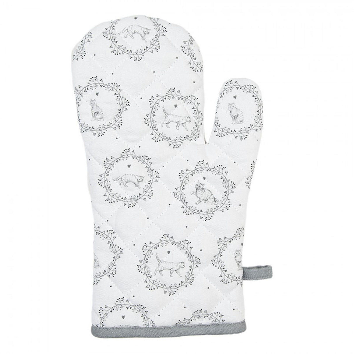 Clayre eef ovenhandschoen kat 18x30cm