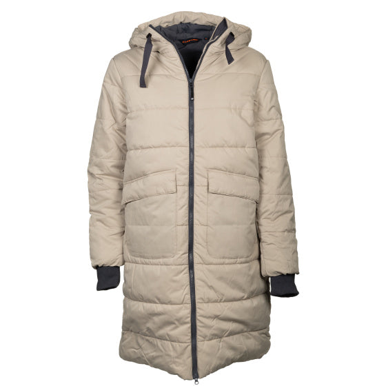 Life line Howitt Fake Down Parka dames beige maat 4XL