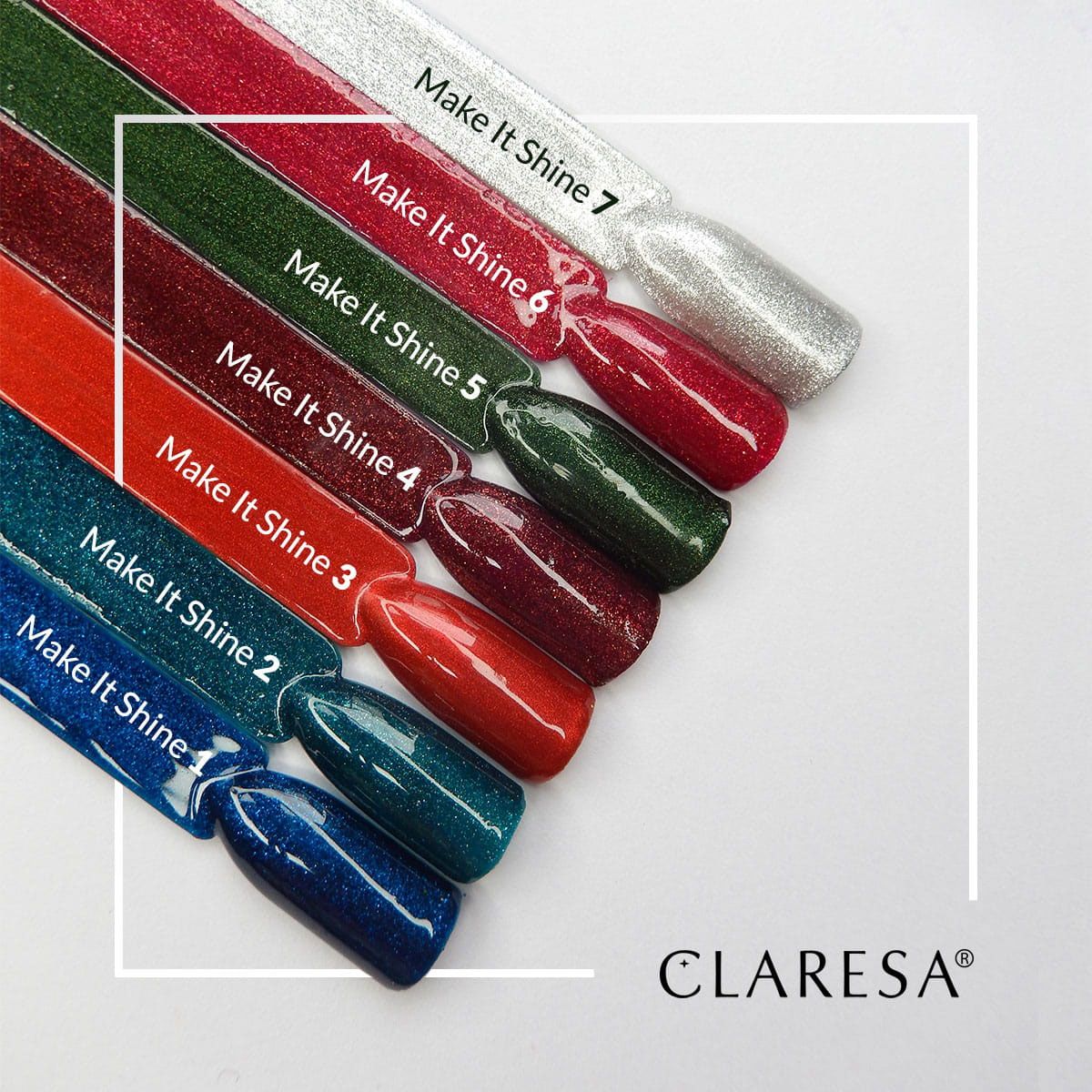 Claresa uv led gellak 5ml make it shine 6