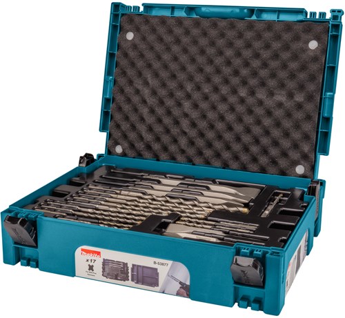 Makita accessoires makita boor beitelset sds-plus 17-delig in mbox - b-53877