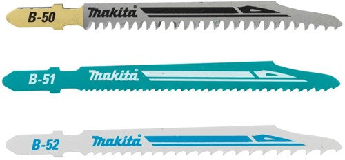 Makita accessoires mkt dec.blad hss assorti b50 51 52