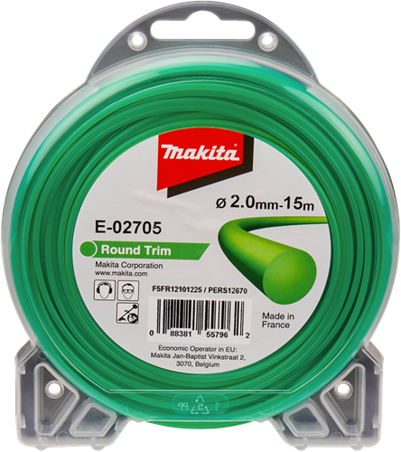 Makita accessoires makita e-02705 maaidraad rond nylon 15m
