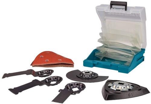 Makita accessoires multitool 14-delige set | tbv tm3000cx3, dtm52z etc. - 199542-0