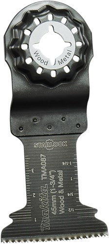 Makita accessoires tma087 invalzaagblad | 45x45mm | hout staal - e-25448