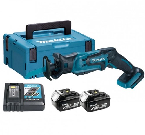Makita djr183rtj accu reciprozaag lxt 18v 5.0ah li-ion