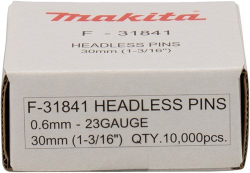 Makita accessoires makita f-31841 pin geg. 30mm