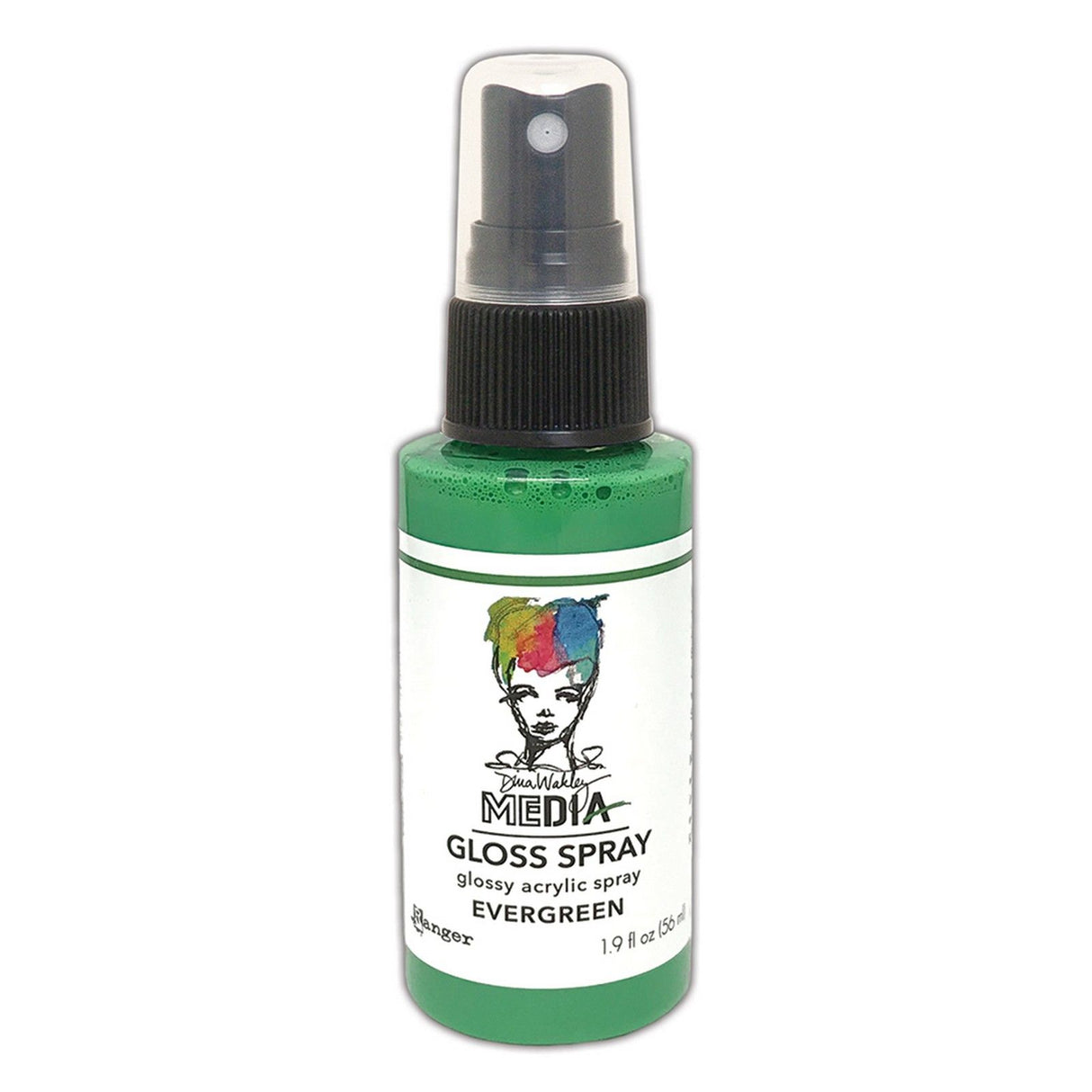 Ranger ink ranger • dina wakley media gloss spray evergreen