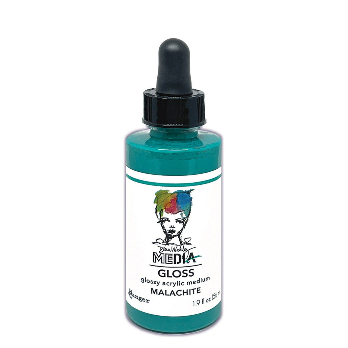 Ranger ink ranger • dina wakley media gloss dropper style malachite