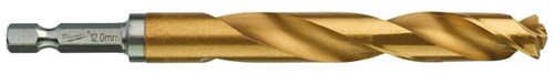 Milwaukee accessoires metaalboor shockwave hss-g ti. 12mm -1pc - 48894727
