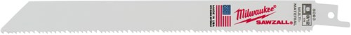 Milwaukee accessoires milwaukee reciprozaagbladen | universeel | hout metaal kunststof | 200mm x 8 12 tpi | 5 stuks - 48475093