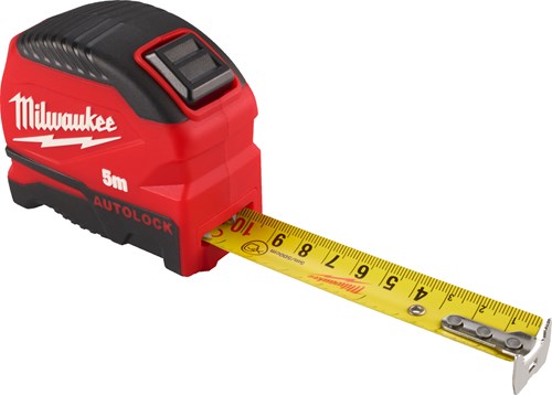 Milwaukee rolmaat autolock | 5 m x 25 mm - 4932498772