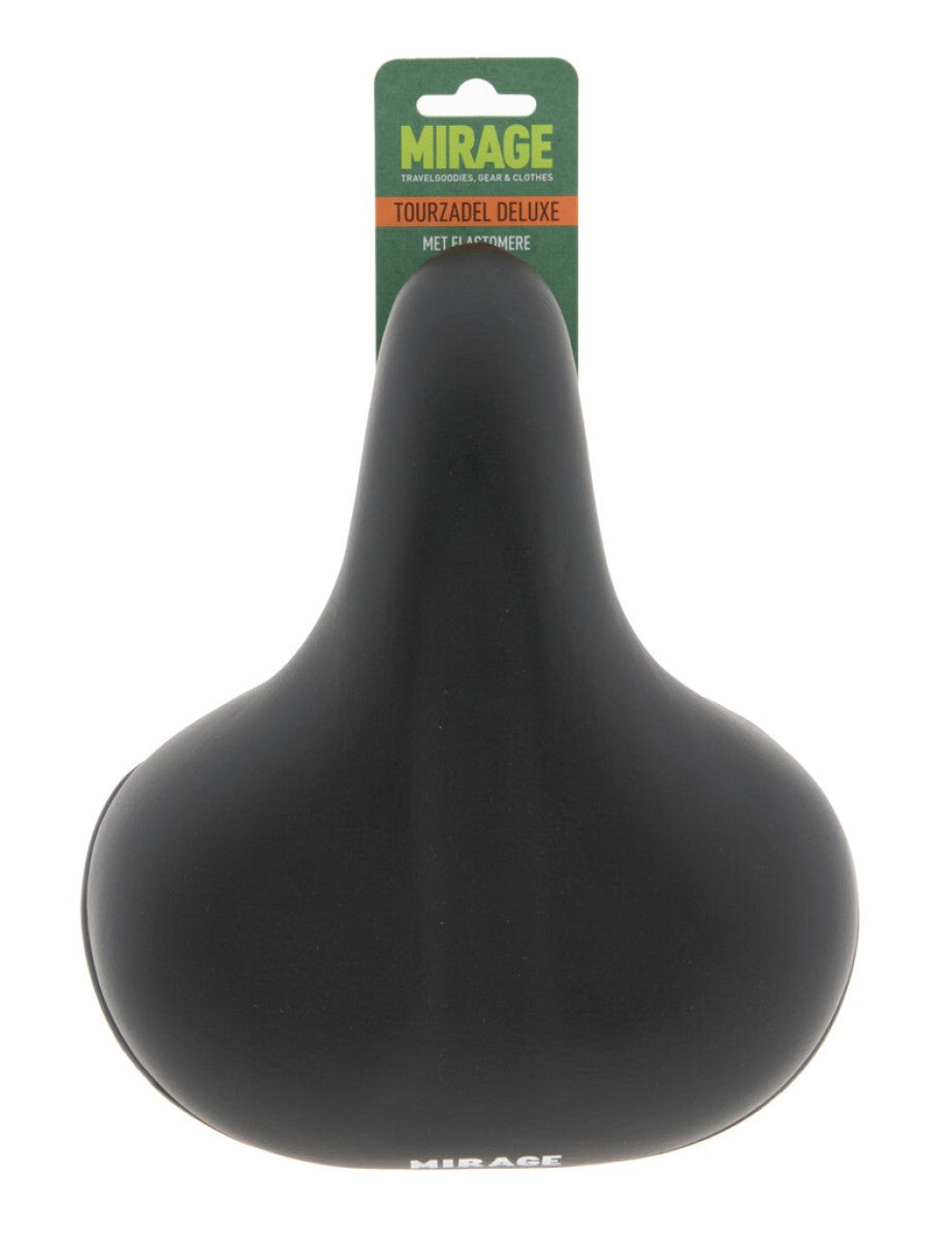 Zadel Mirage Soft Elastomeer Zwart