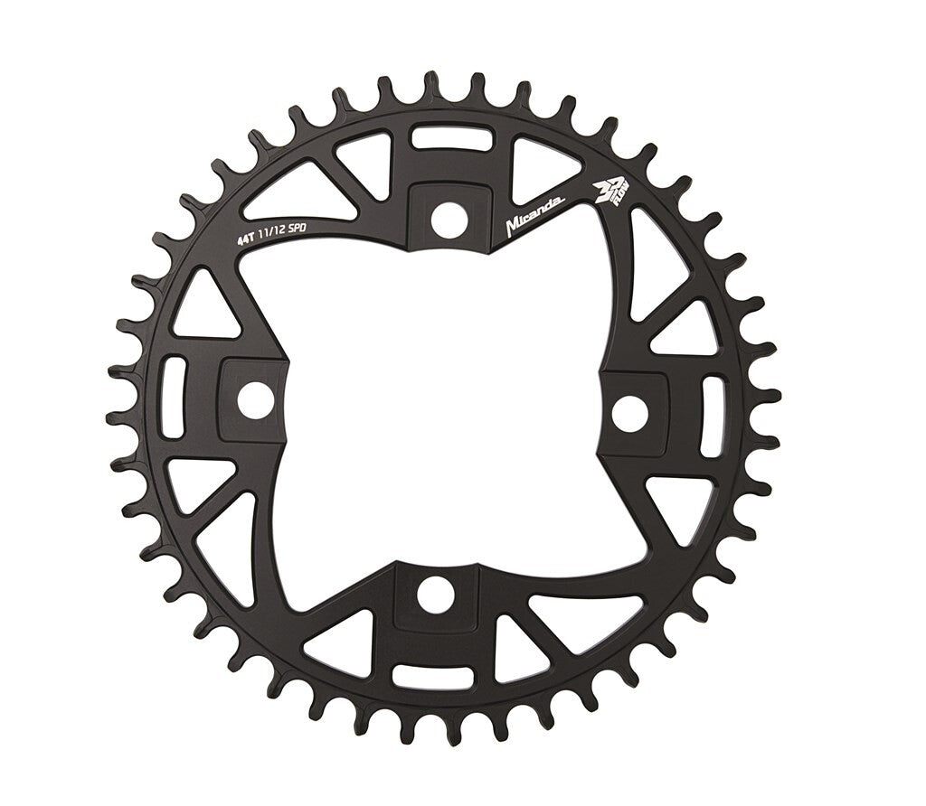 Miranda tandwiel 46T Chain Flow 3D BCD104 zwart