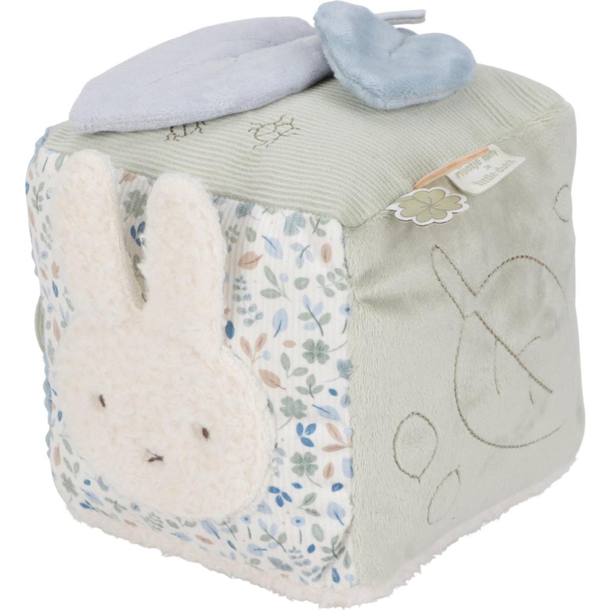 Little dutch nijntje x lucky soft activiteitenkubus - leaves