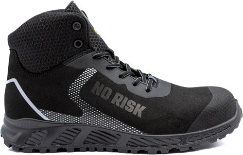 No risk black tiger 1047.10 s3 | zwart | maat 35 - 5607421089352