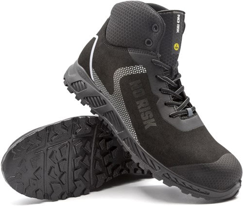 No risk black tiger 1047.10 s3 | zwart | maat 38 - 5607421089383