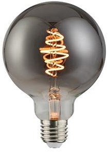 Enzo nordlux led globe g95 e27 5-15w 1800k filament spiraal grey dimbaar - 2760110