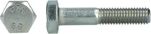 Pgb-europe pgb-fasteners | zeskantbout 8.8 din 931 m20x260 zn | 10 st - 931801020002603