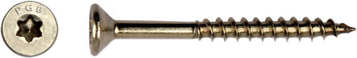 Pgb-europe pgb-fasteners universele spaanplaatschroef rvs a2 vk-t deeldraad verzonken kop ø 3,50x35 tx15 | 200 st | pgwvtga00003500353