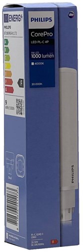 Philips corepro led plc 9w 4p g24q3 4000k - led3398