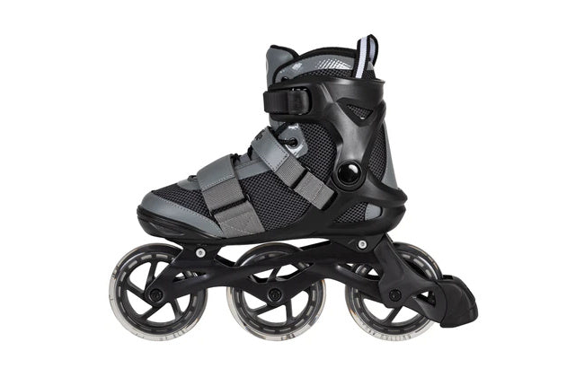 Playlife GT 110 Fitness Inlineskates Zwart grijs maat 46