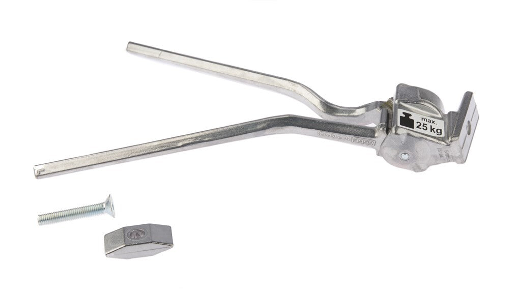 Esge standaard pletscher tweebeen alu zilver