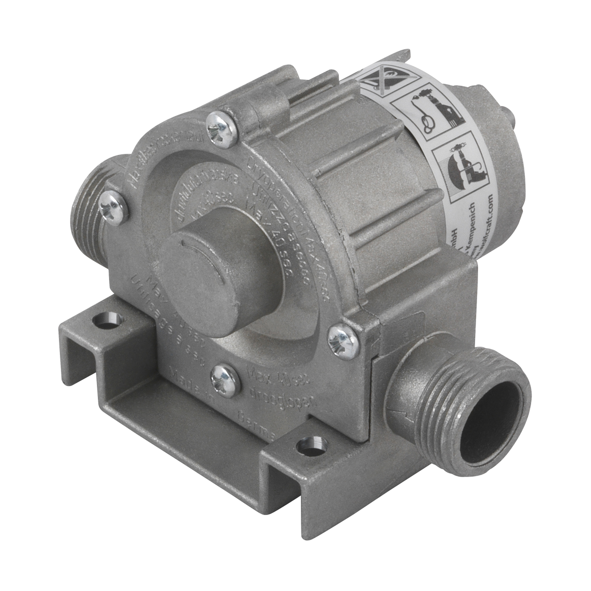 Wolfcraft pomp | metalen behuizing | 8mm | 3000 l h | 1 stuk - 2200000