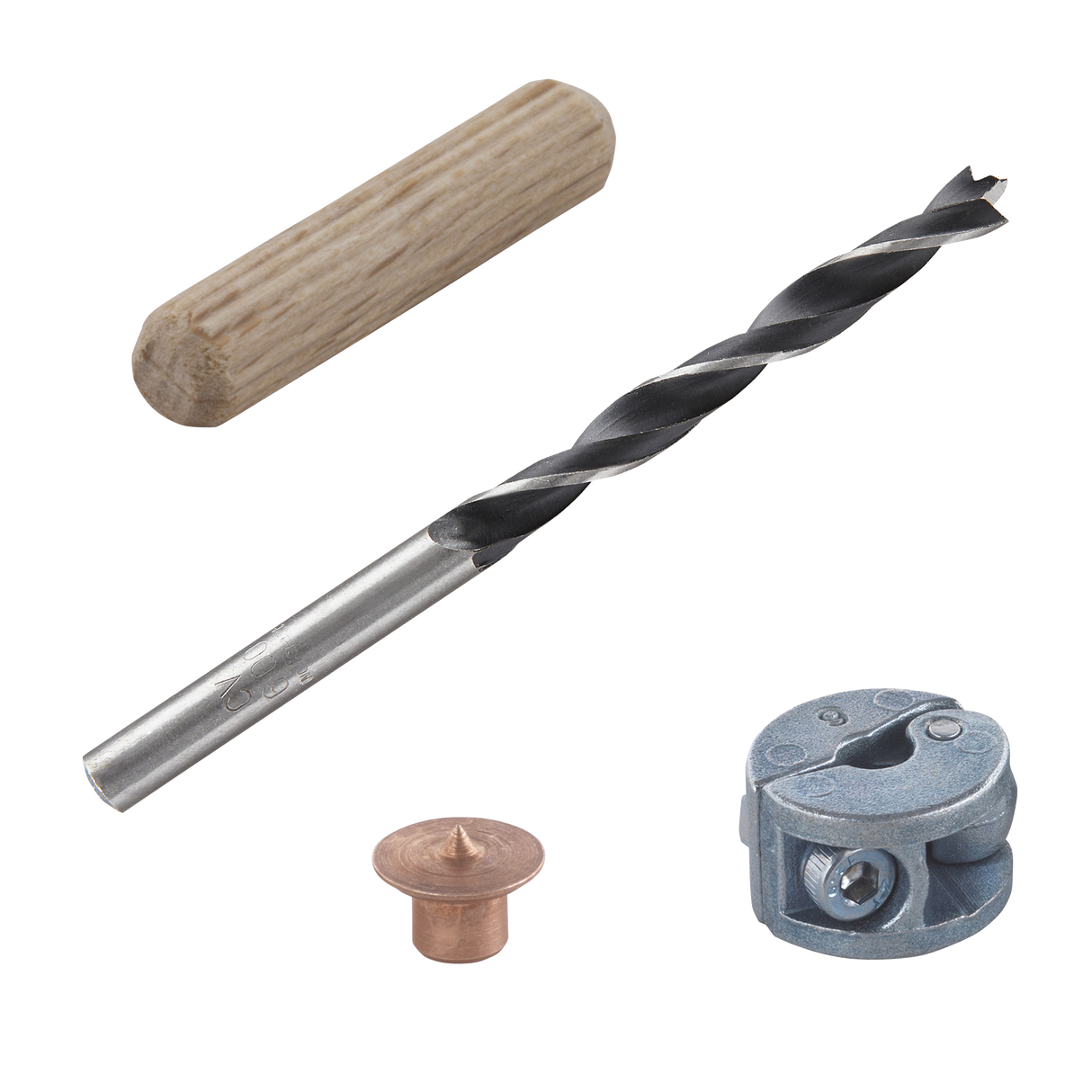 Wolfcraft deuvelset | ø6mm | 31-delig | 1 set - 2916000