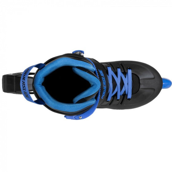 Powerslide One Stargaze inlineskates 85A zwart blauw maat 33 36