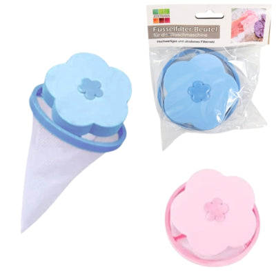 Wasmachine pluis- en haarverwijderaar 18 cm 2 assorti | 24 stuks