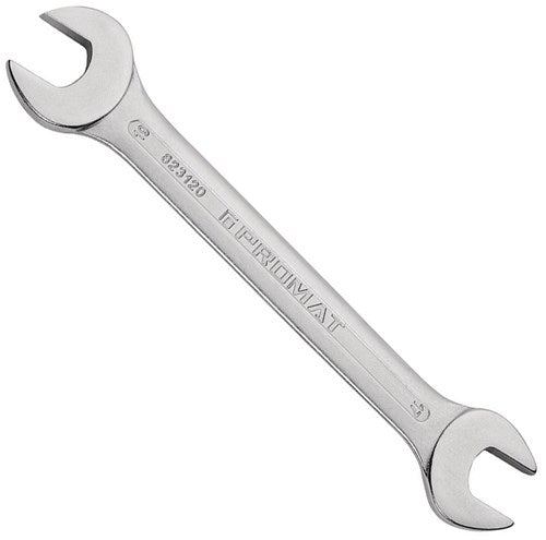 Promat tecwerk dubbele steeksleutel | 17 x 19 mm lengte 221 mm | verchroomd - 4000823120