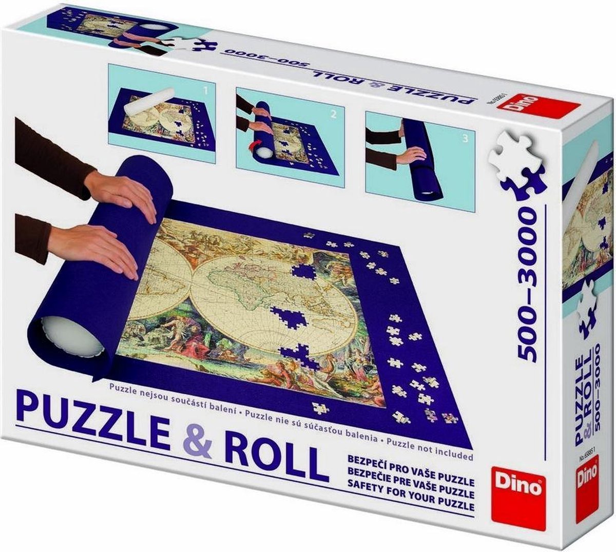 Dino toys roll puzzelmat - 500 tot 3000 stukjes