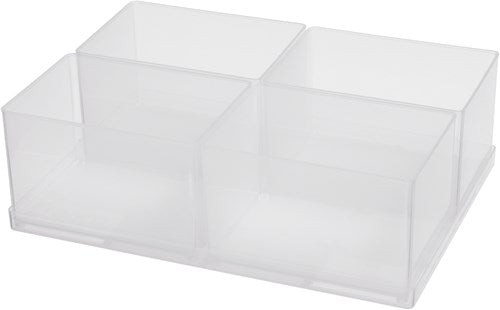 Raaco inzetbakje 80 ba7-1, (4st.) op tray - 136532 136532