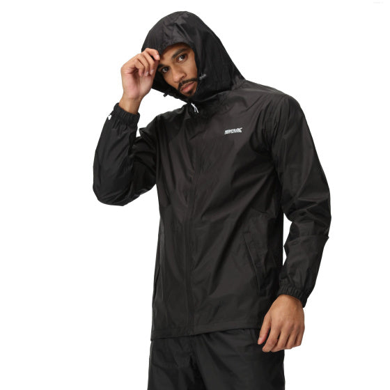 Regatta Jacket III waterdichte outdoorjas zwart maat L