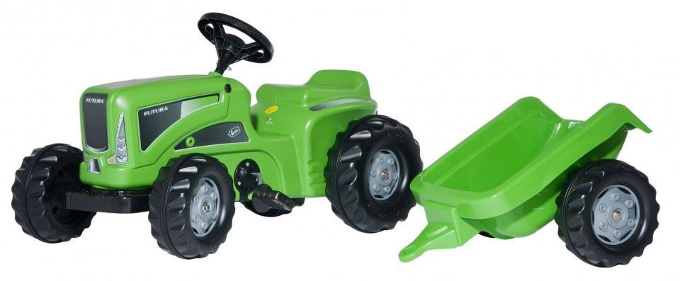 Rolly toys Traptractor RollyKiddy Futura junior groen