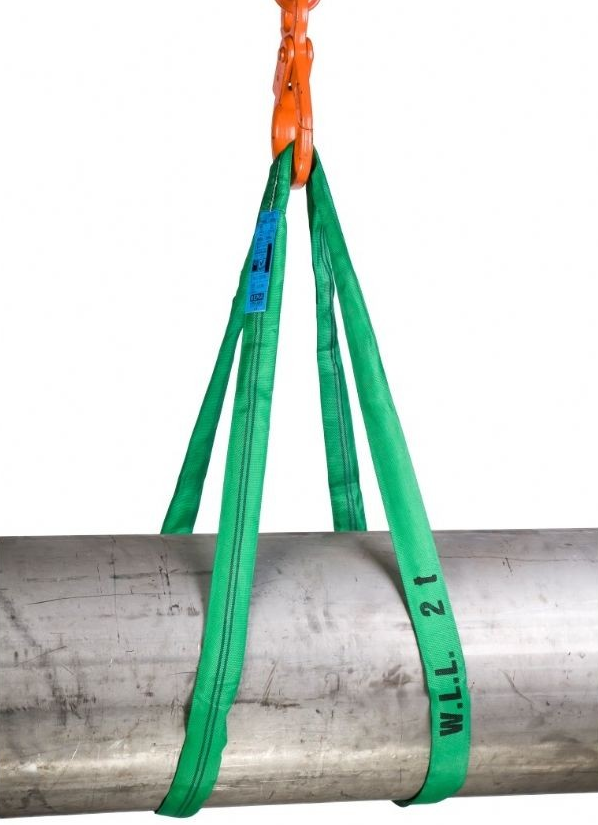 Rondstrop 2t wl=5mtr groen