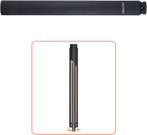 Rotec krachtdop | binnenvierkant 1 2 | extra lang | l=310 | sw 36 - 842.3036