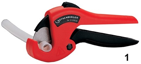 Rothenberger kunststofschaar | 0-26 mm | pp pe pb pex pvdf | 1 stuk - 52005 52005