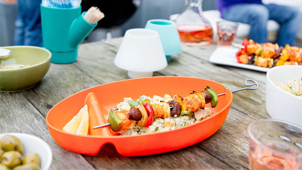Royal vkb bbq schaal oranje